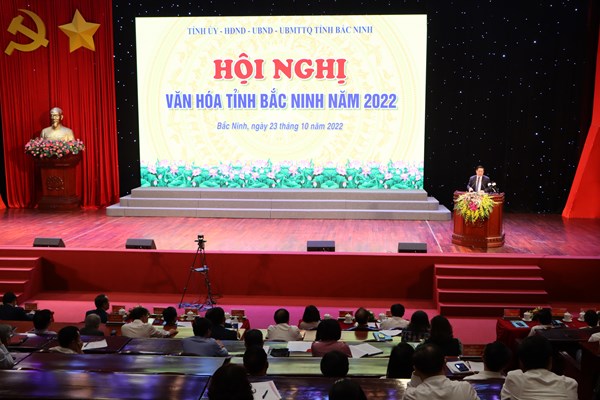 Bắc Ninh triển khai Kết luận của Tổng Bí thư tại Hội nghị Văn hoá toàn quốc, hưởng ứng 