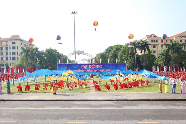 Khai mạc Đại hội TDTT tỉnh Hưng Yên - Anh 6