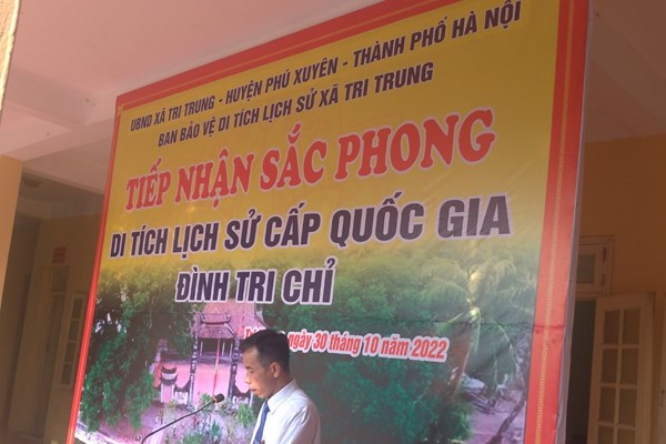 Di tích quốc gia đình Tri Chỉ tiếp nhận 22 đạo sắc phong - Anh 2