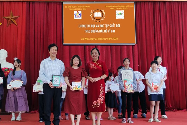 "Chúng em đọc và học tập suốt đời theo tấm gương Bác Hồ vĩ đại" - ảnh 3
