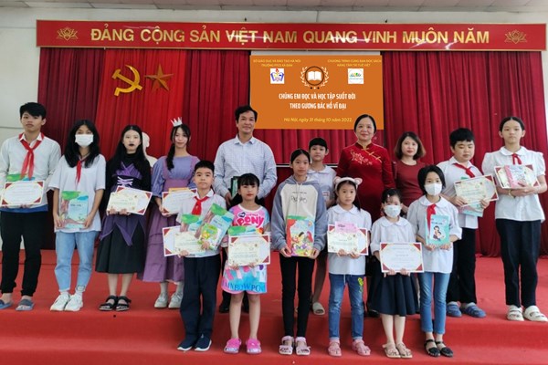 "Chúng em đọc và học tập suốt đời theo tấm gương Bác Hồ vĩ đại" - ảnh 2