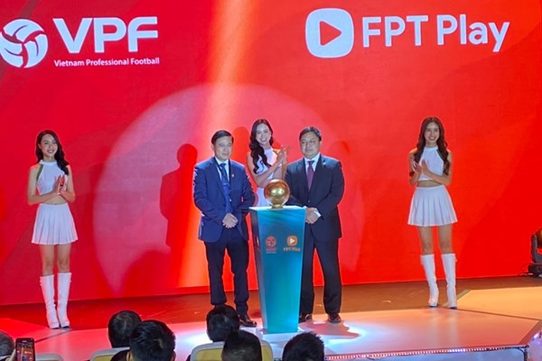 Công bố bản quyền truyền hình V.League - Anh 2
