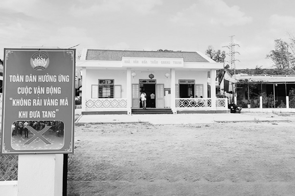 Điểm sáng của mô hình “không rải vàng mã khi đưa tang” ở Bình Sơn - Anh 1