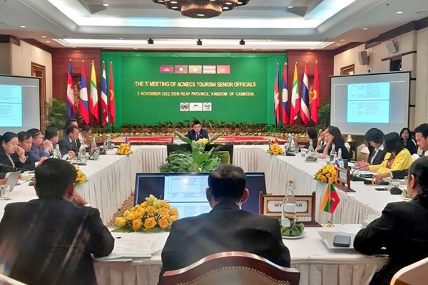 Hội nghị Quan chức cấp cao du lịch CLMV lần thứ 6 và ACMECS lần thứ 5 - Anh 1