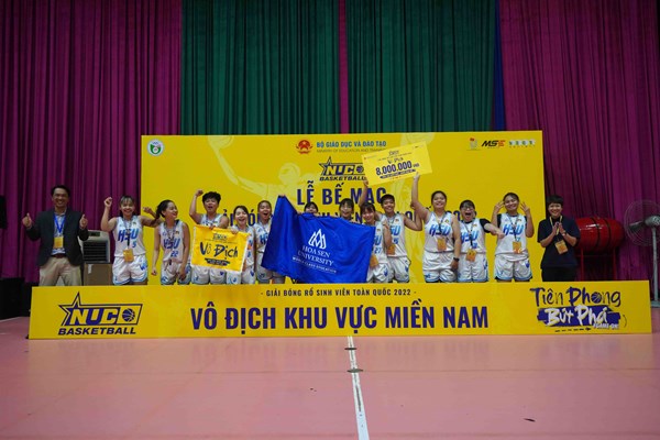Đại học RMIT và Hoa Sen vô địch Giải bóng rổ sinh viên toàn quốc 2022 khu vực phía Nam - Anh 2