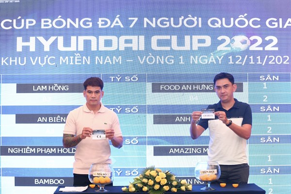 Lễ ra mắt Cúp bóng đá 7 người quốc gia Hyundai Cup 2022 - Anh 2