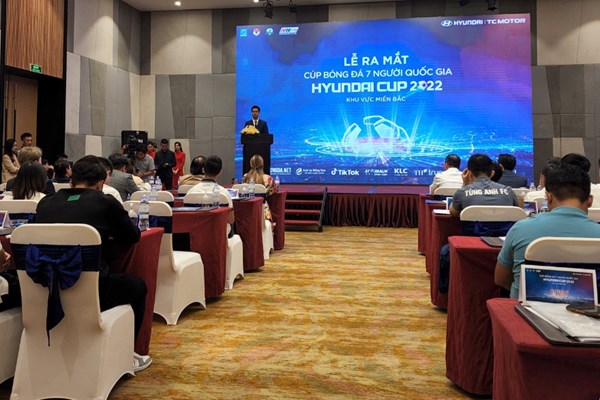 Lễ ra mắt Cúp bóng đá 7 người quốc gia Hyundai Cup 2022 - Anh 1
