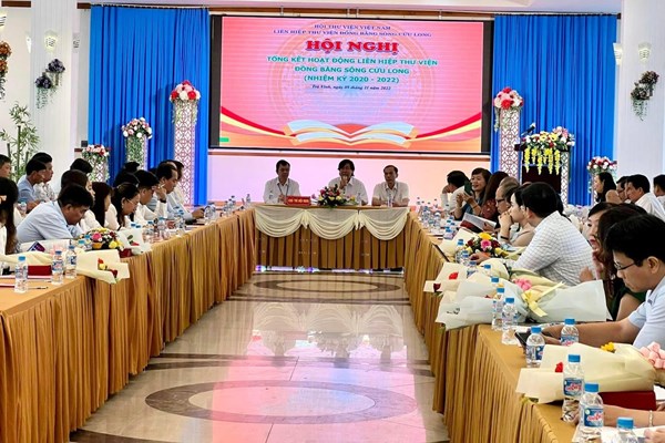 Tổng kết Liên hiệp Thư viện đồng bằng sông Cửu Long - Anh 1