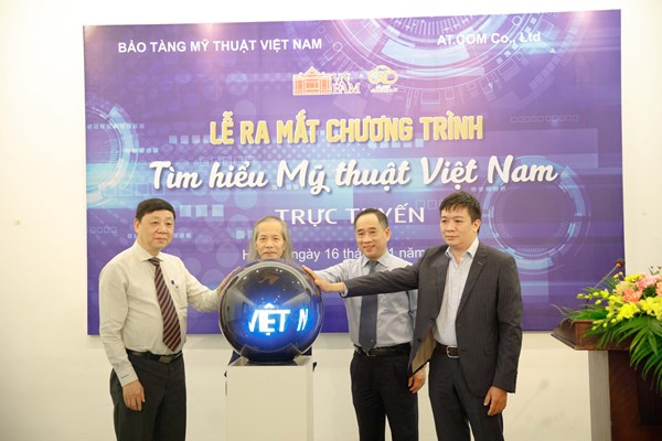 Tìm hiểu mỹ thuật Việt Nam trên nền tảng trực tuyến - Anh 1