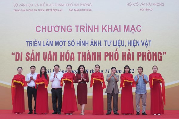 Triển lãm Di sản văn hóa thành phố Hải Phòng - Anh 1