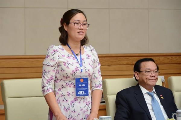 Thủ tướng gặp mặt đại diện các nhà giáo tiêu biểu - Anh 2