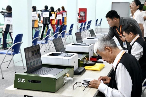 Đoàn  TP.HCM và Quân đội  tạm dẫn đầu môn Bắn súng Đại hội Thể thao toàn quốc lần thứ IX - Anh 2