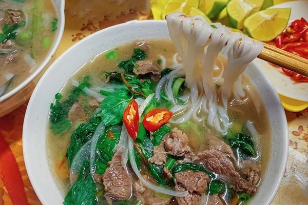 Tái hiện không gian phở xưa Nam Định tại làng Vân Cù - Anh 2