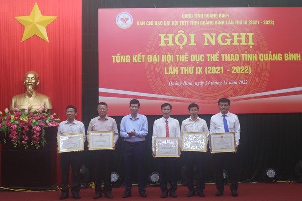 Quảng Bình vượt khó tổ chức hiệu quả Đại hội TDTT lần thứ IX - Anh 1