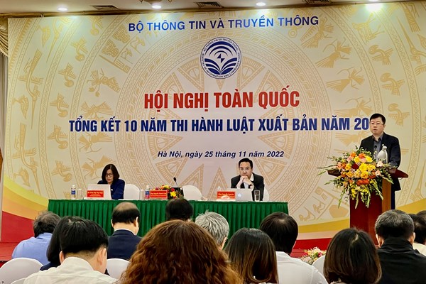 Sửa đổi để Luật Xuất bản phù hợp với sự phát triển trong thời đại mới - Anh 1
