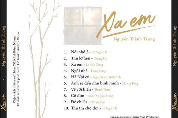 “Xa em”- album nhạc tình lãng mạn của người đàn ông tài hoa - Anh 1