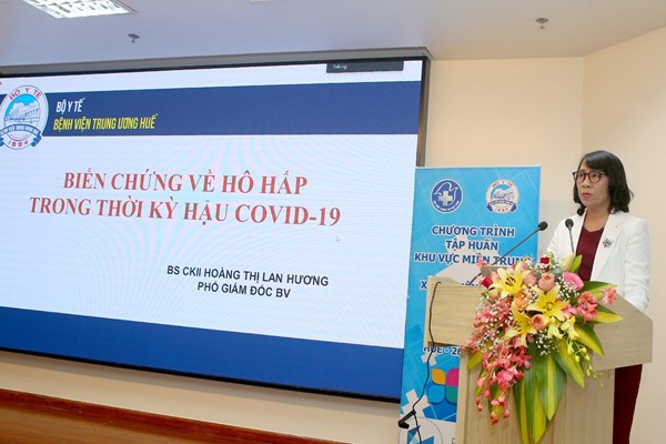 Tập huấn xử lý biến chứng hô hấp và các vấn đề hậu Covid-19 - Anh 1