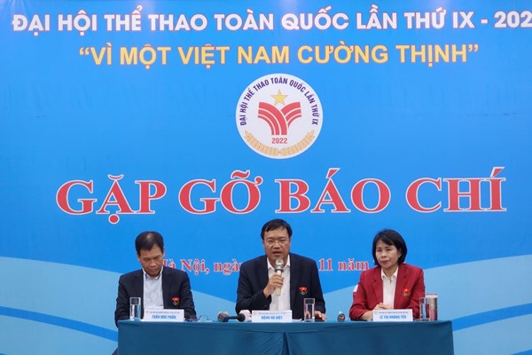 Đại hội Thể thao toàn quốc lần thứ IX: Vì một Việt Nam cường thịnh - Anh 1