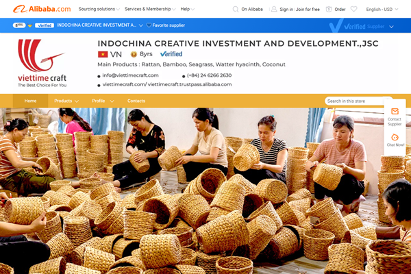 Doanh nghiệp thủ công mỹ nghệ Việt thành công từ nền tảng thương mại của Alibaba - Anh 1