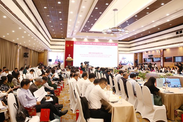 Khai mạc Hội thảo quốc gia “Hệ giá trị quốc gia, hệ giá trị văn hóa, hệ giá trị gia đình và chuẩn mực con người Việt Nam trong thời kỳ mới” - Anh 4