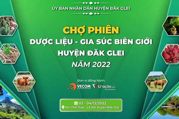 Kon Tum: Lần đầu tiên tổ chức chợ phiên dược liệu, gia súc - Anh 1