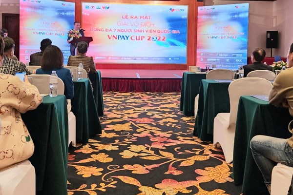 Ra mắt Giải vô địch bóng đá 7 người sinh viên quốc gia VNPAY Cup 2022 - Anh 1