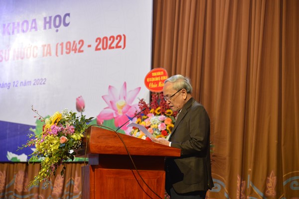 Hội thảo khoa học 80 năm tác phẩm “Lịch sử nước ta”: Những quan điểm tư tưởng vẫn vẹn nguyên giá trị - Anh 5