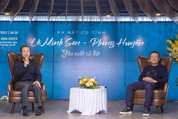 CD Tình – “Yêu suốt cả đời”, “điểm chạm” đặc biệt của Lê Minh Sơn –Phong Huyền - Anh 1