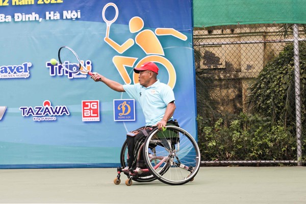Khởi tranh Giải quần vợt Xe lăn toàn quốc 2022 - Anh 2