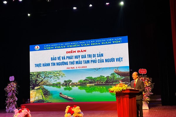 Ứng xử với di sản Thực hành Tín ngưỡng thờ Mẫu - Anh 1