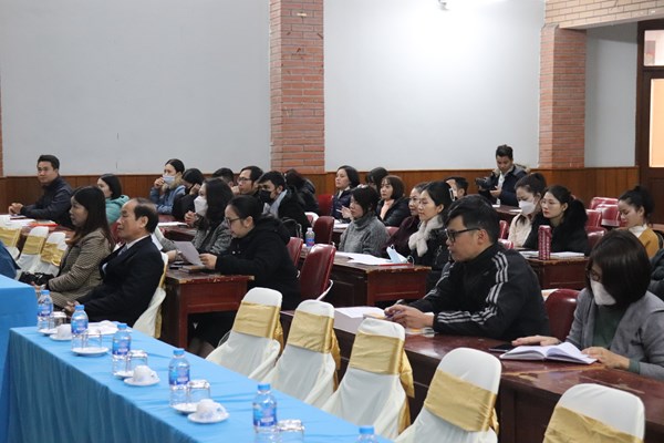 Đảng ủy Bộ VHTTDL khai mạc Lớp Bồi dưỡng lý luận chính trị dành cho đảng viên mới - Anh 3