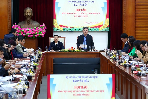 Tổ chức bình chọn 10 sự kiện văn hóa, thể thao và du lịch tiêu biểu năm 2022 - Anh 1