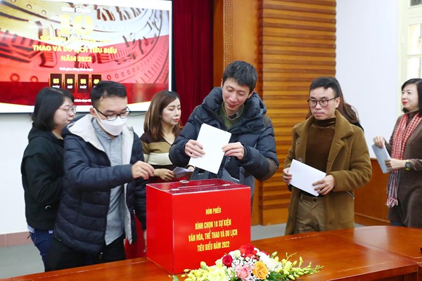 Tổ chức bình chọn 10 sự kiện văn hóa, thể thao và du lịch tiêu biểu năm 2022 - Anh 2