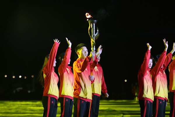 Bộ trưởng Nguyễn Văn Hùng: Lễ khai mạc Đại hội Thể thao toàn quốc phải tạo điểm nhấn, mở đầu cho kỳ Đại hội tiếp nối thành công của SEA Games 31 - Anh 6