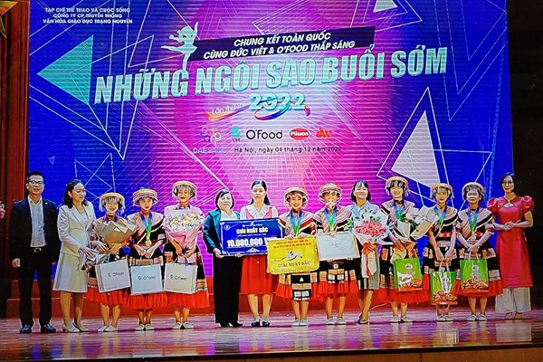 Khép lại cuộc thi “Những ngôi sao buổi sớm” 2022 - Anh 2