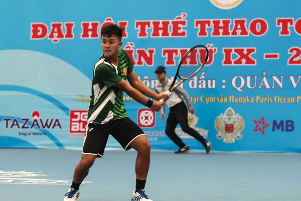 Khai mạc môn quần vợt Đại hội Thế thao toàn quốc lần thứ IX năm 2022 - Anh 1