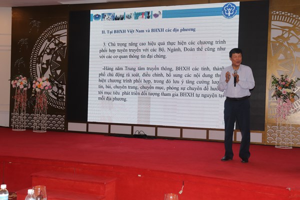 Phấn đấu năm 2030, khoảng 60% lực lượng lao động tham gia BHXH - Anh 2