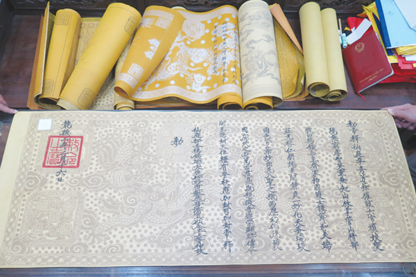 Gửi về lãnh đạo tỉnh Nam Định: Xử lý 18 đạo sắc phong ngụy tạo, “trên nóng, dưới lạnh” - Anh 3