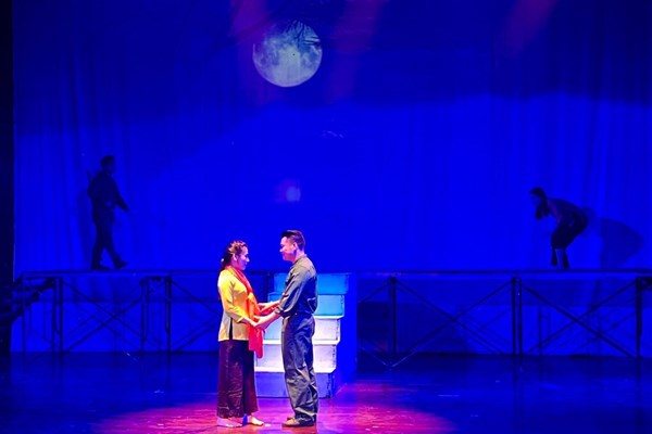Công diễn vở nhạc kịch “Bài ca tình yêu” của đại tá, nhạc sĩ Doãn Nho - Anh 4