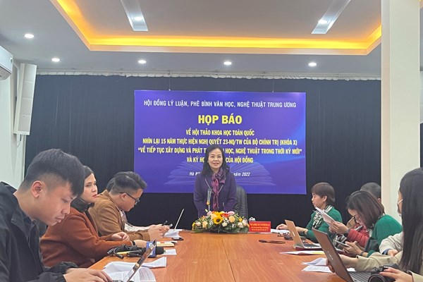 “Nghị quyết 23-NQ/TW được ban hành đã tạo đà phát triển VHNT trong thời kỳ mới” - Anh 1