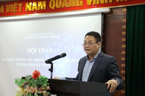Hà Nội: Tăng cường an toàn thông tin ở các cơ quan nhà nước - Anh 1