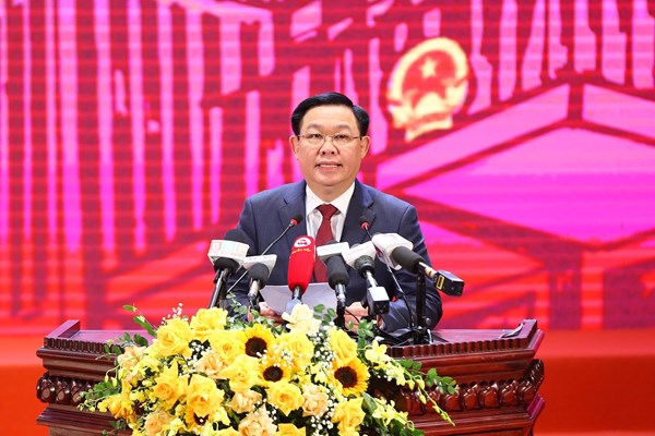 Chủ tịch Quốc hội Vương Đình Huệ: Sẽ thí điểm chính sách hợp tác công tư trong đầu tư cho văn hóa - Anh 1