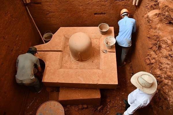 Hoàn thành trùng tu 3 nhóm tháp A, H, K tại Khu đền tháp Mỹ Sơn - Anh 5