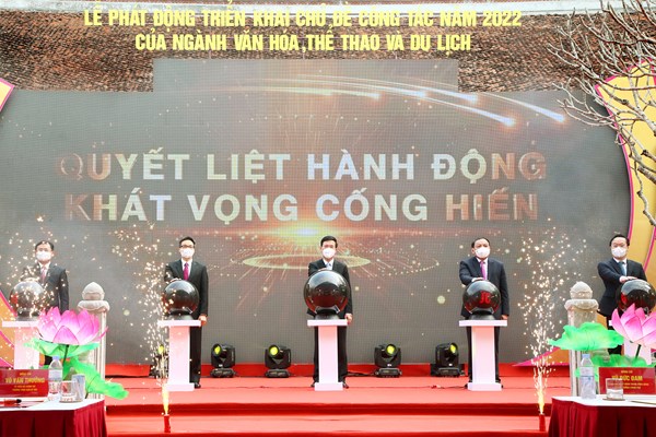 Công tác Văn hóa, Thể thao và Du lịch năm 2022: Mở ra với nhiều kỳ vọng, khép lại bằng những dấu ấn đáng tự hào - Anh 1