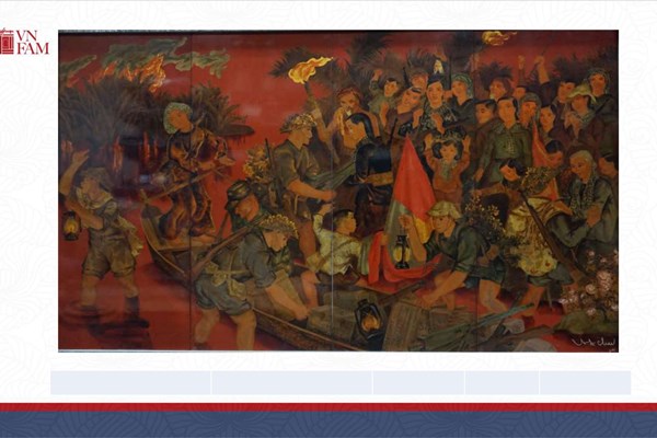 Triển lãm mỹ thuật “Tình quân dân” - Anh 2