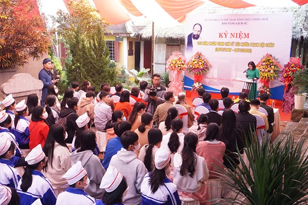 Kỷ niệm 155 năm Ngày sinh chí sĩ yêu nước Phan Bội Châu - Anh 2