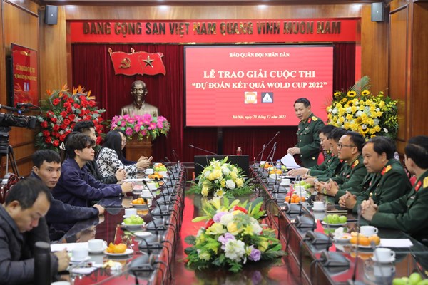 Trao thưởng Cuộc thi “Dự đoán kết quả World Cup 2022” - Anh 1