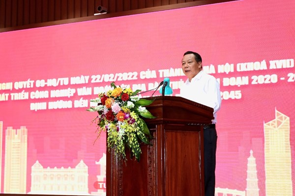 Phát triển công nghiệp văn hoá nằm trong top 10 sự kiện tiêu biểu của Thủ đô - Anh 2