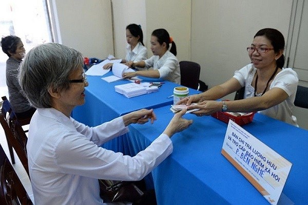 Chi trả gộp lương hưu tháng 1 và 2.2023 dịp Tết Nguyên đán - Anh 1