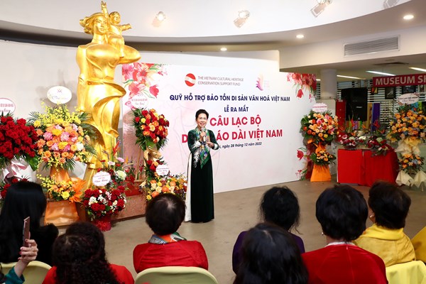 Ra mắt CLB Di sản Áo dài Việt Nam: Nhân lên tình yêu với tà áo quê hương - Anh 4